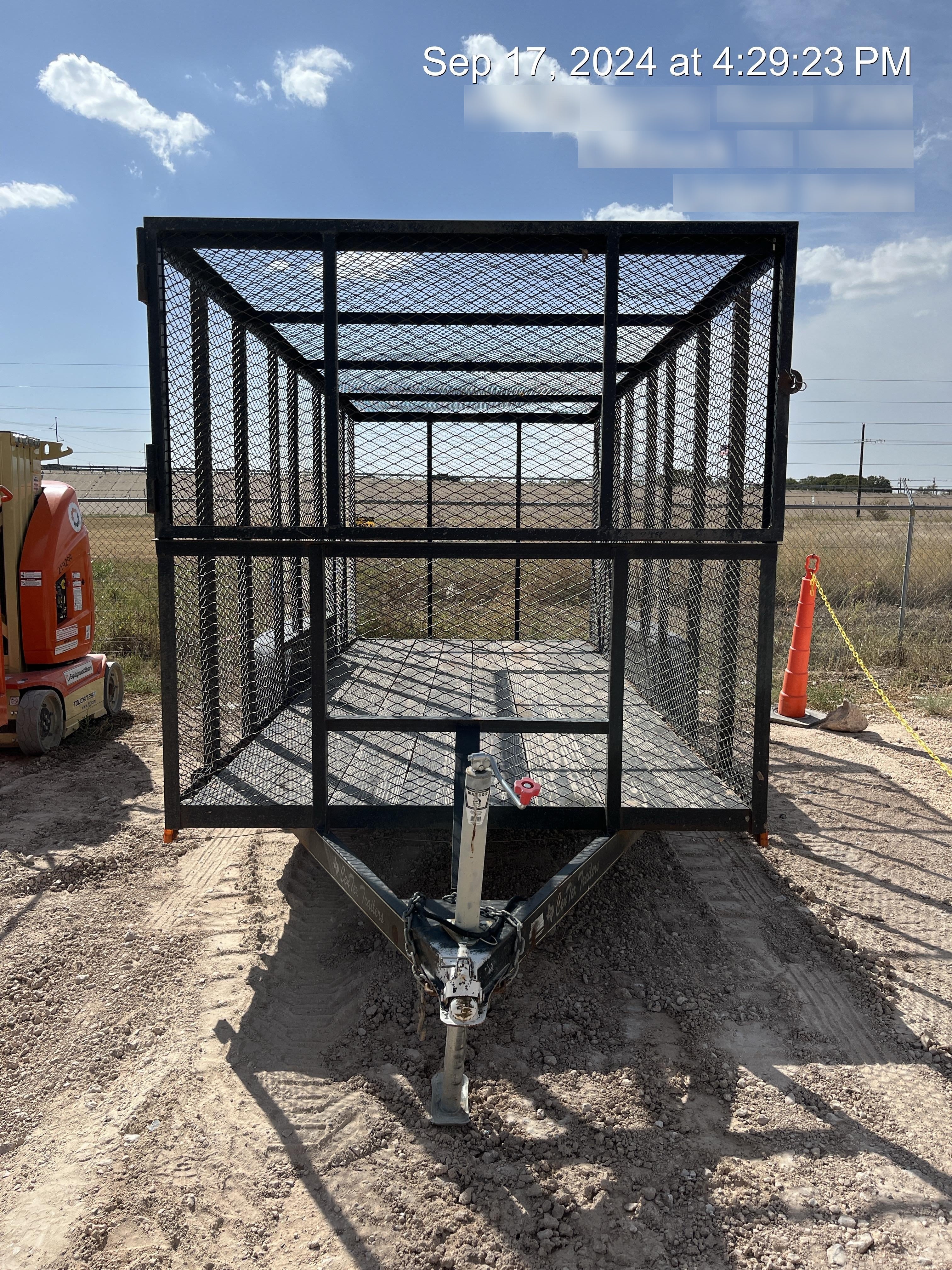 2019 CENTEX Trash Trailer