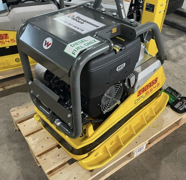 2024 Wacker Neuson DPU5545Heh Vibration Plate DPU 5545Heh US, Diesel,