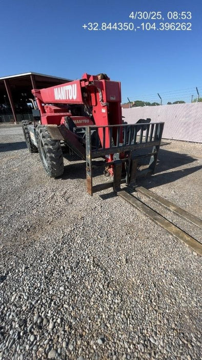 2018 Manitou 12042 Manitou MTA 12042 w/Open ROPS, Work Lights/Strobe, Aux Hyd, Solid Tires, Lift Hook, 66" Carriage, 72" Forks, Outriggers