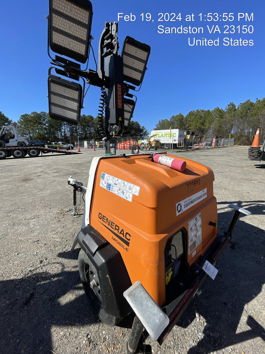 2023 Generac MLT2 Diesel, Flex Switch 120V Input, Powerzone Controller, (4) 320W LED Lights, 4kW Generator, 39.9 Gal Fuel Tank, 2" Ball, T3