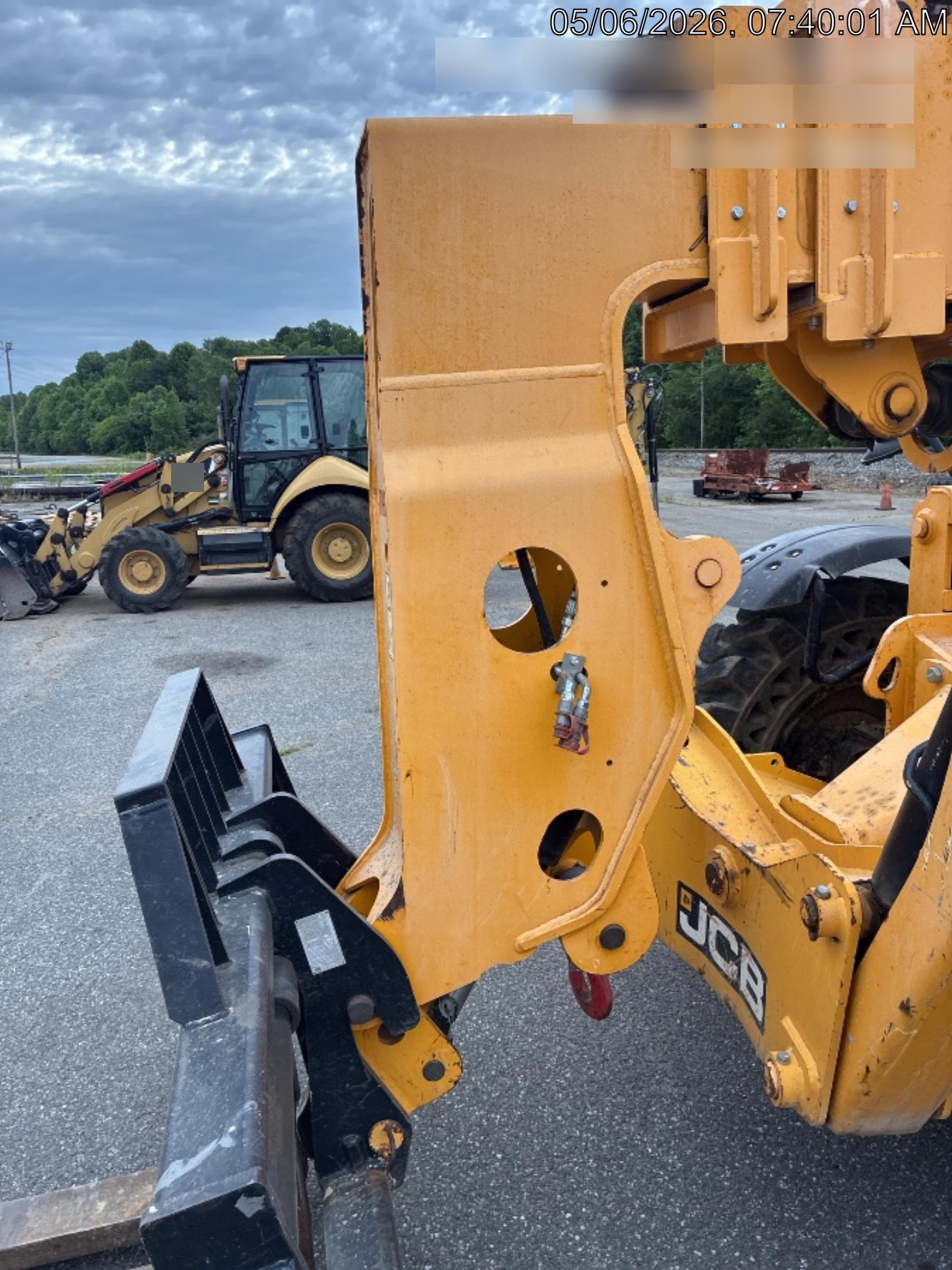 2020 JCB 510-56 Canopy, Solid Tires, Work Lights, Beacon, Aux Hydraulics, Back up Alarm, Lifting Eye, ES Decals