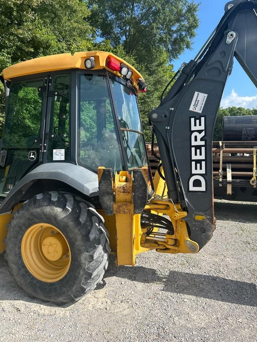 2020 John Deere 310LEP Cab/Heat/Air, 4WD, Standard Stick, Pilot Controls, 2 Way Hydraulics, TAG Manual QC