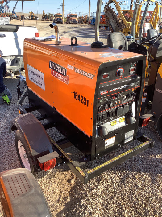 2021 Lincoln Electric Vantage 322 VANTAGE 322 READY-PAK 3