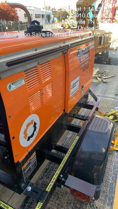 2021 Lincoln Electric Vantage 322 Vantage 322 Ready Pak 3 w/ Decals, ORANGE (includes trailer, cable rack, fender light kit) NO Telematics