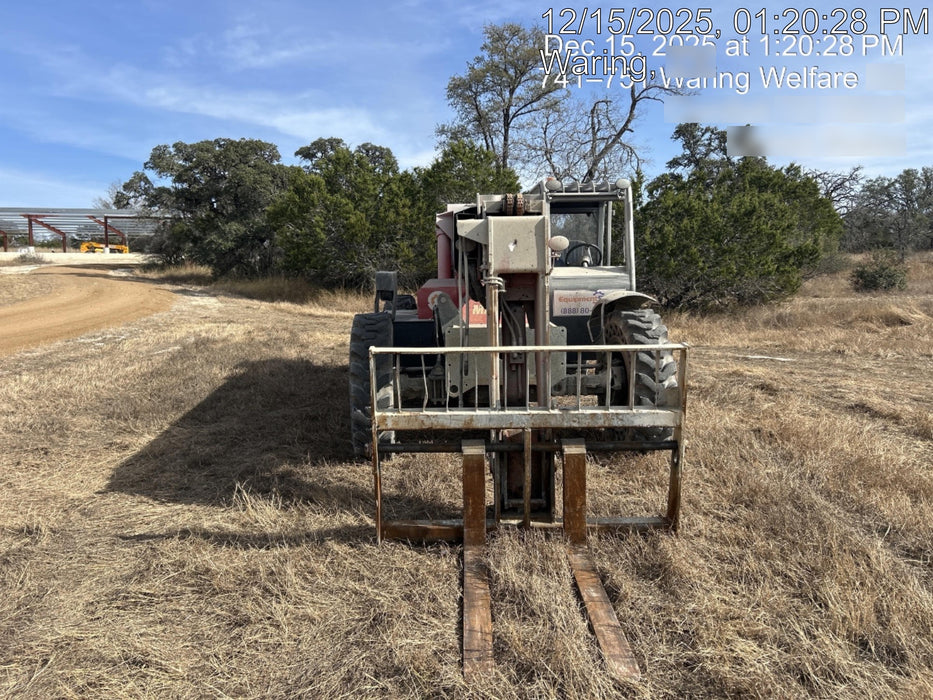 2018 Manitou MTA8044 MTA8044 - 74 HP T4, Canopy, Worklights/Strobe, Beacon, 66" Carriage, 48" Forks, Solid Tires, Lift Hook, Aux Hydraulics