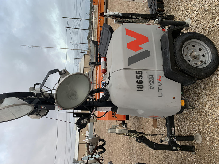 2018 Wacker Neuson LTV6L-MH Wacker Neuson LTV6L Mobile Light Tower w/Fuel Level Sensor Installed