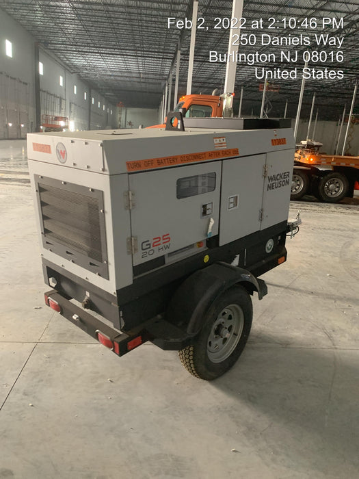 2020 WACKER NEUSON G25