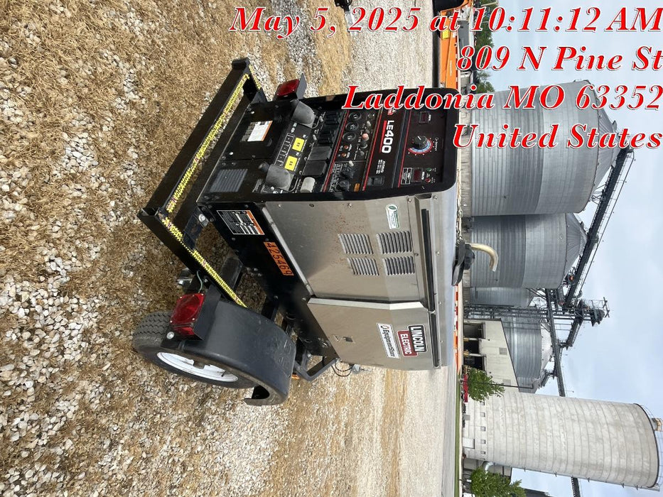2024 Lincoln Electric LE400 Kubota V1505, Trlr, Cable Rack, Light Kit, ES Decals, T3
