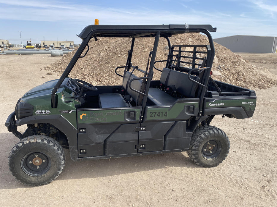 Kawasaki Mule PRO-DXT Movement Alarm, Beacon, Hard Top, ES Track Hardware