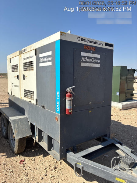 2022 ATLAS COPCO QAS 125