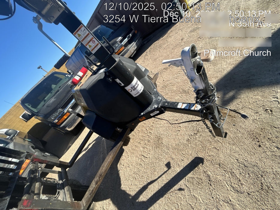 Allmand NLV3GR (4) LED Light Fixture 350W, 23' Vertical Mast, 3kW Prime, Towable, Deep Sea L401, Leveling Jacks, Yanmar T4F 5.8hp