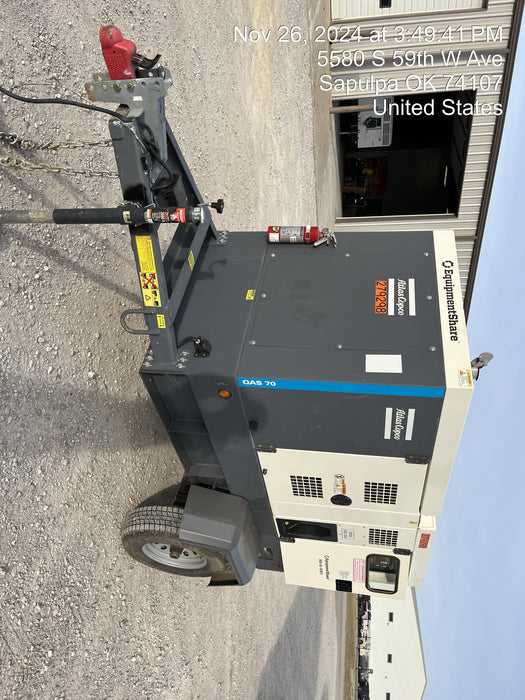 2022 ATLAS COPCO QAS 70