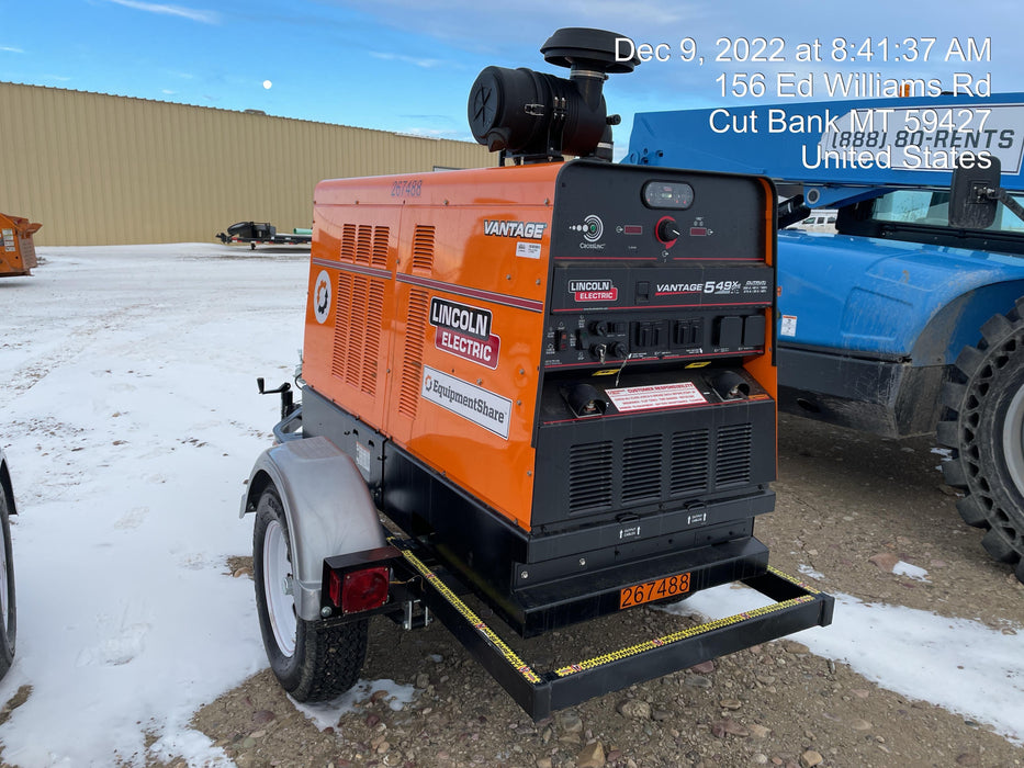 2022 Lincoln Electric Vantage 549X VANTAGE 549X READY-PAK 3