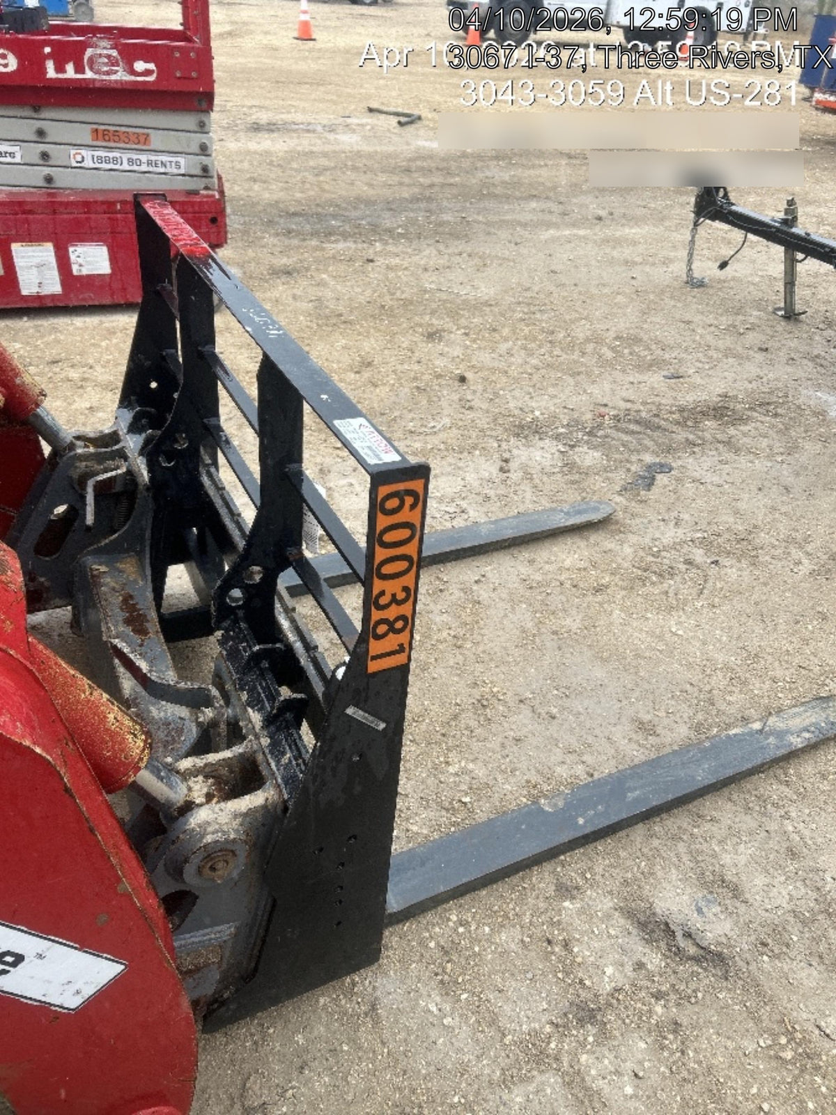 2025 ARROW MATERIAL HANDLING 24" Pallet Fork Frame
