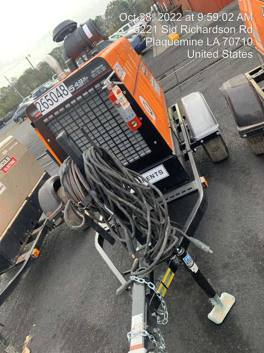 2022 Lincoln Electric Vantage 549X Crosslink Technology, Trailer Mounted, ES Decals, T3