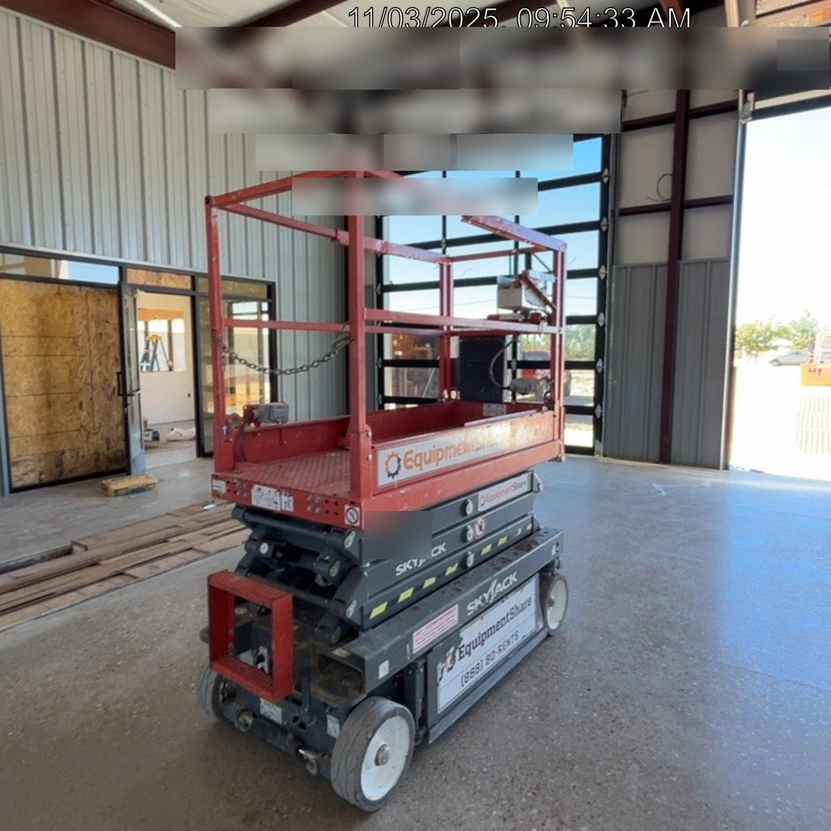 2019 Skyjack SJIII-3219 Skyjack SJIII3219 Standard w/Trojan Batteries