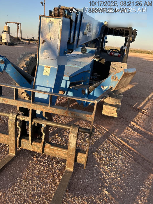 2018 Genie GTH-1056 GTH-1056 w/Open ROPS, Solid Tires, Work Lights, 60" carriage/forks, cab mesh, beacon