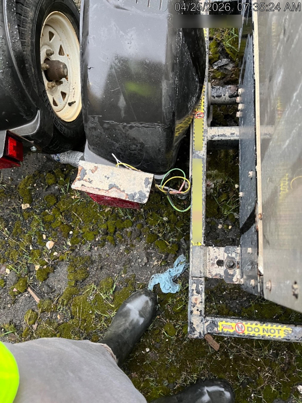 2019 Lincoln Electric Vantage 322 Welder Ready-Pak 3, Two wheel trailer, Fender and Light kit, Cable Rack