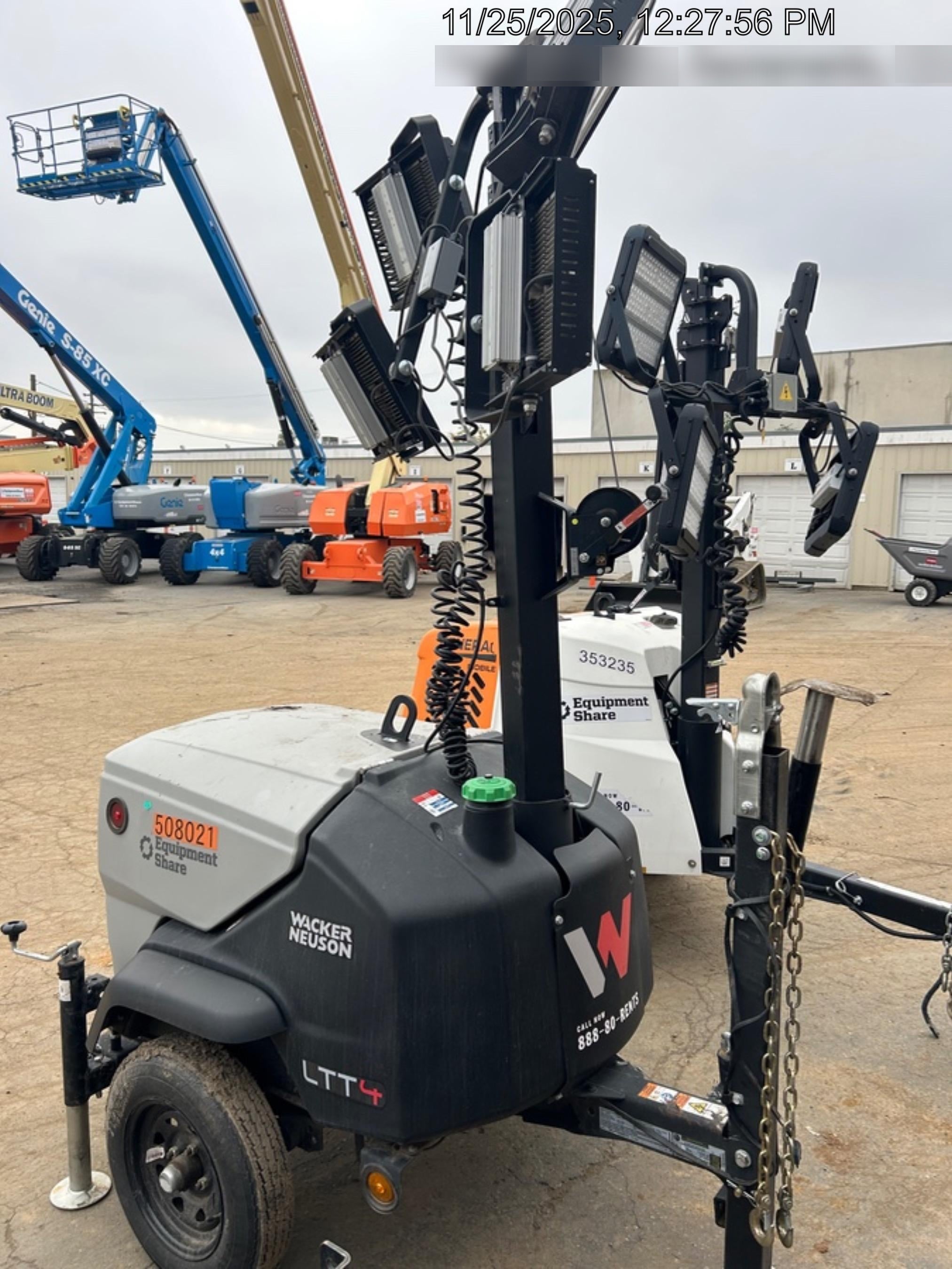 2023 Generac MLT2 Diesel, Flex Switch 120V Input, Powerzone Controller, (4) 320W LED Lights, 4kW Generator, 39.9 Gal Fuel Tank, 2" Ball, T3