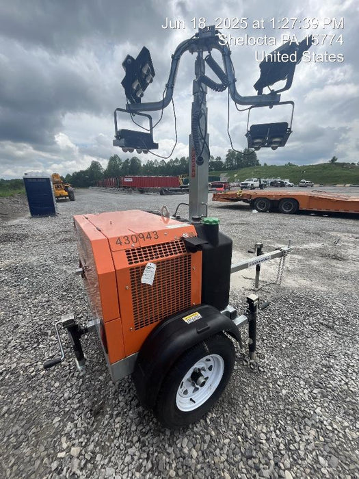 2024 Wanco WLTT-4MM4K Diesel, Deep Sea Controller, Shore Power Plug, Auto Start, (4) 350W LED Floodlights, 4kW Generator, 60 Gal Fuel Tank, 2" Ball, T3