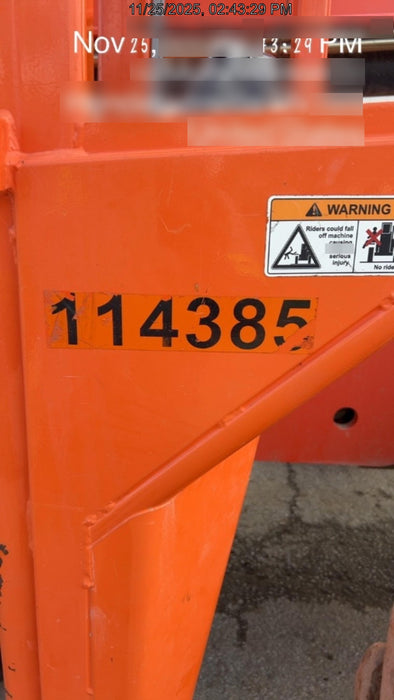 2020 Skytrak 12054 110Hp, Canopy, FF, Work Lights, Beacon, Aux Hydraulics, Back up Alarm, Lifting Eye, ES Decals