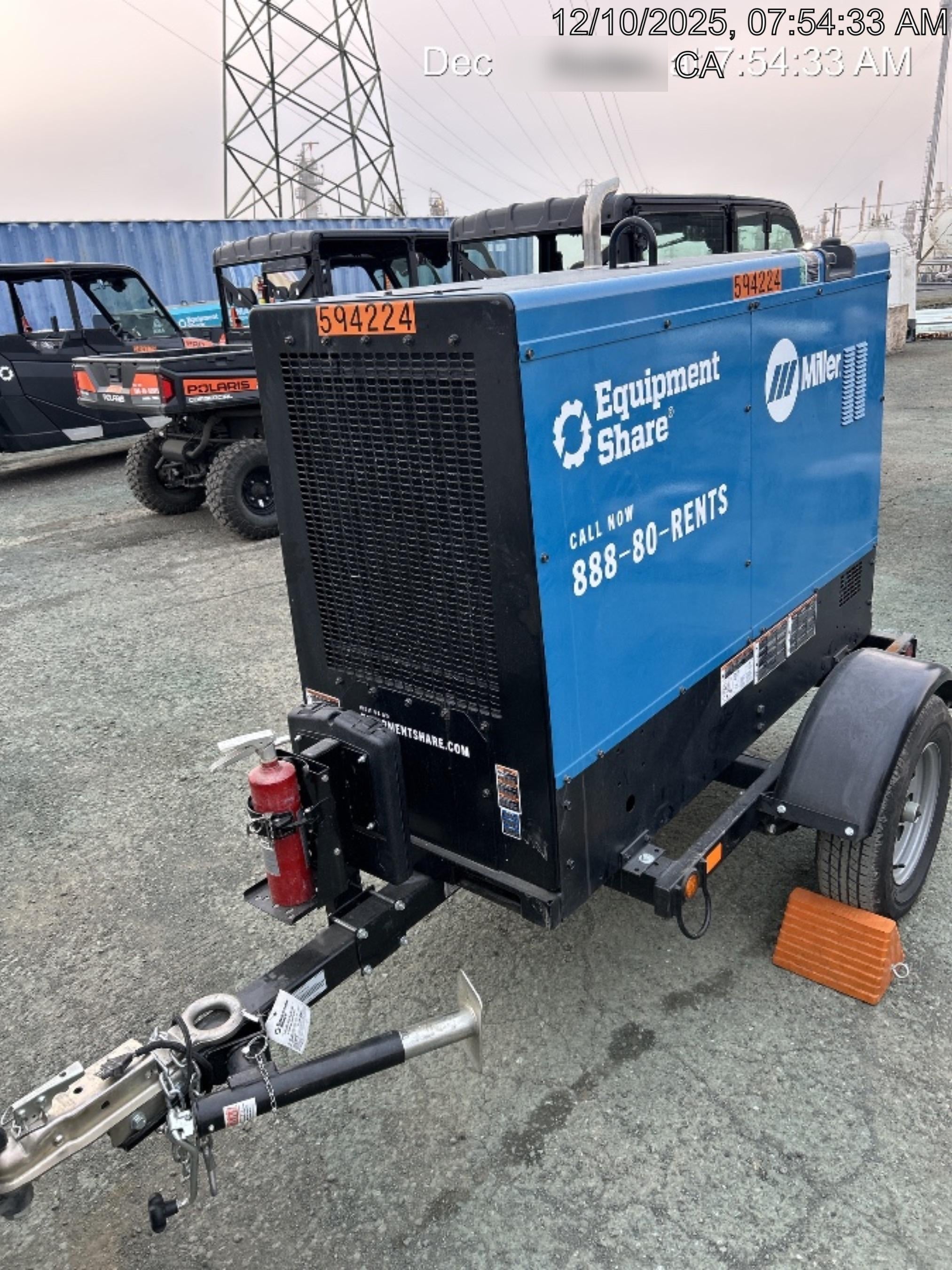 2025 MILLER ELECTRIC BIG BLUE 500