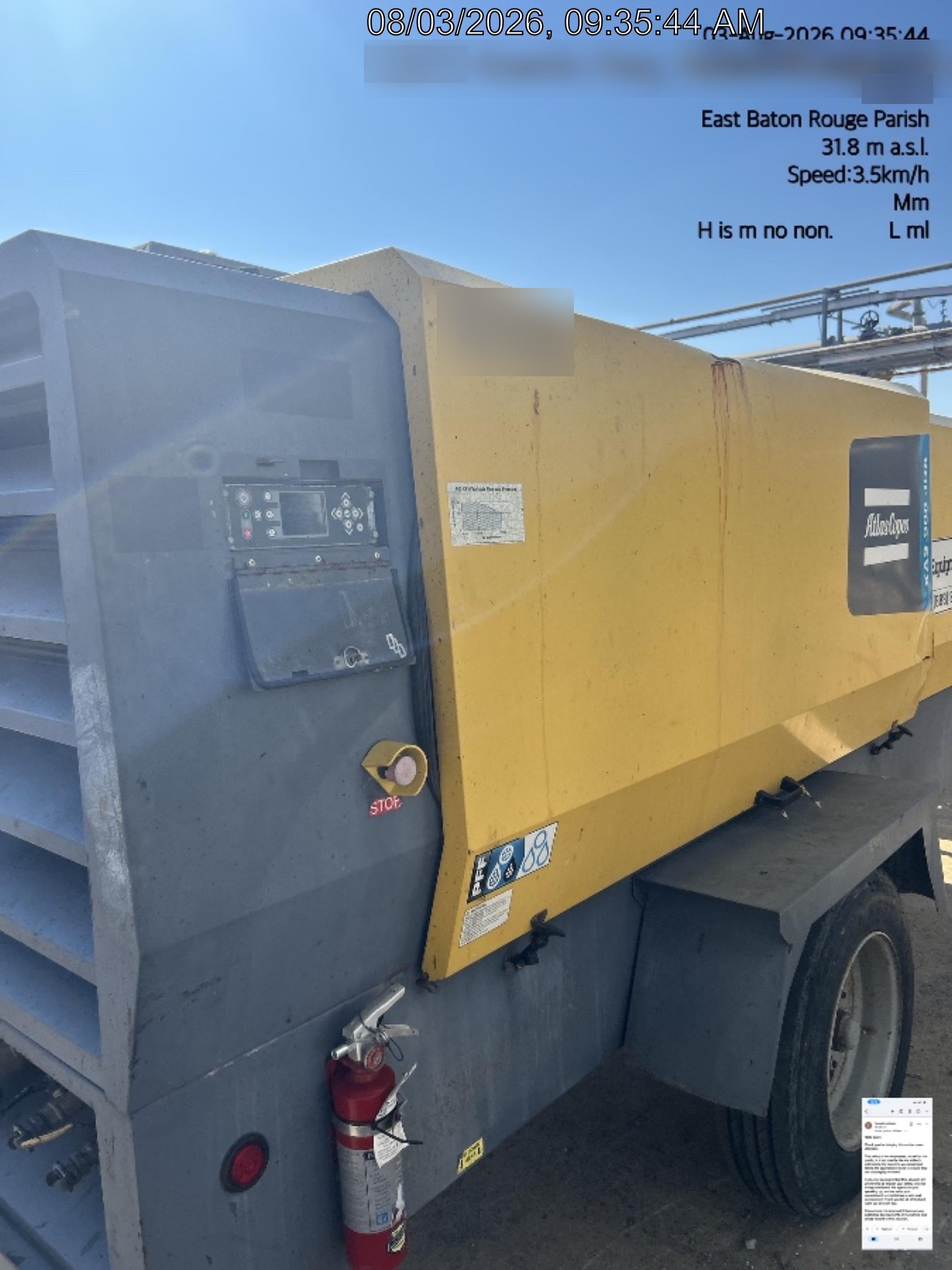 2020 ATLAS COPCO XAS 900