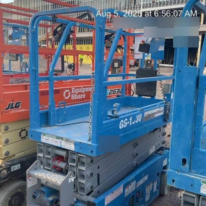 2019 Genie GS-1930 Fixed rails with chain Entry