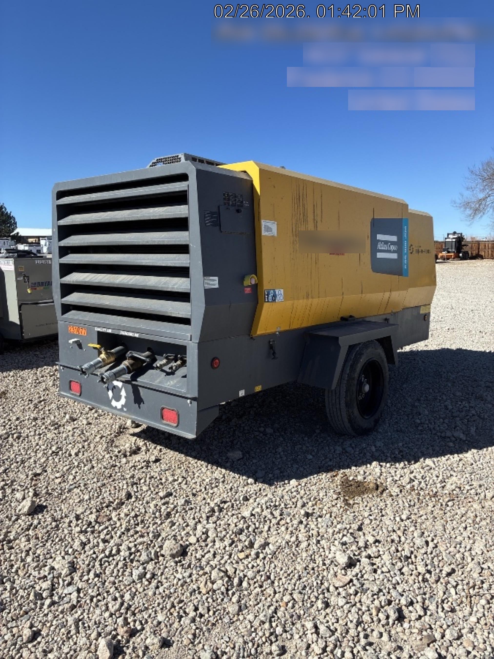2022 ATLAS COPCO XAS 900