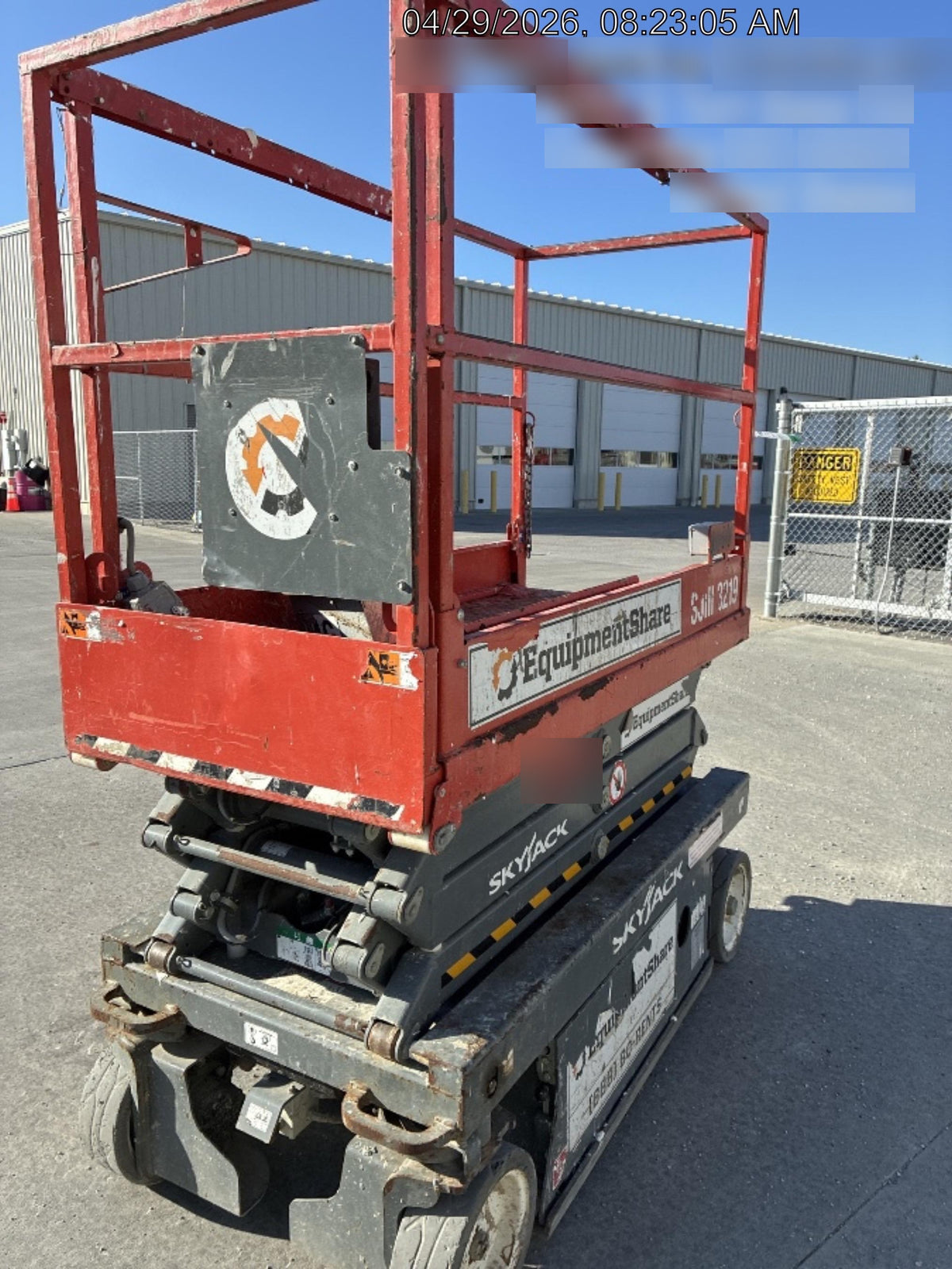 2019 Skyjack SJIII-3219 Standard w/Trojan Batteries