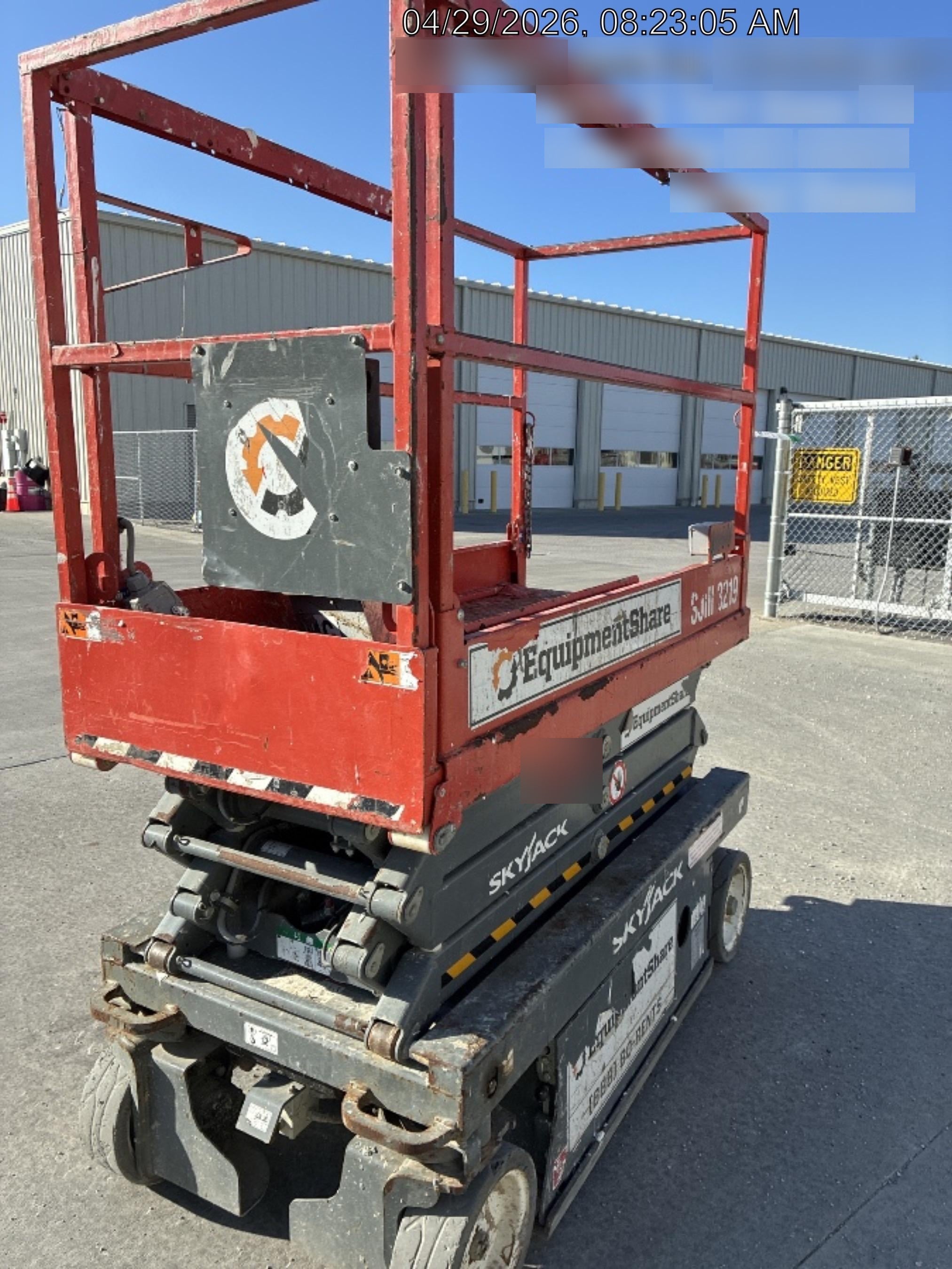 2019 Skyjack SJIII-3219 Standard w/Trojan Batteries