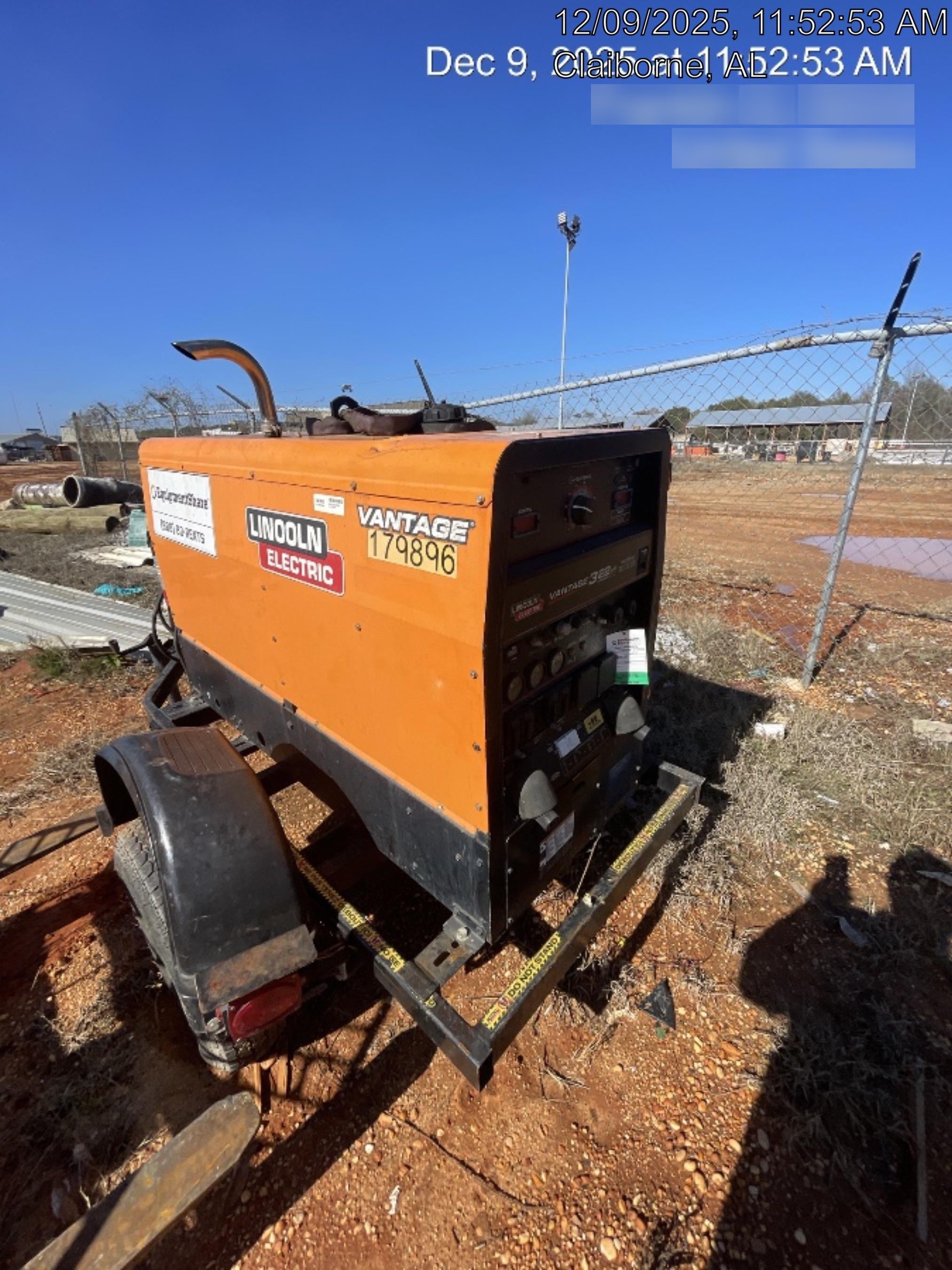 2021 Lincoln Electric Vantage 322 VANTAGE 322 READY-PAK 3