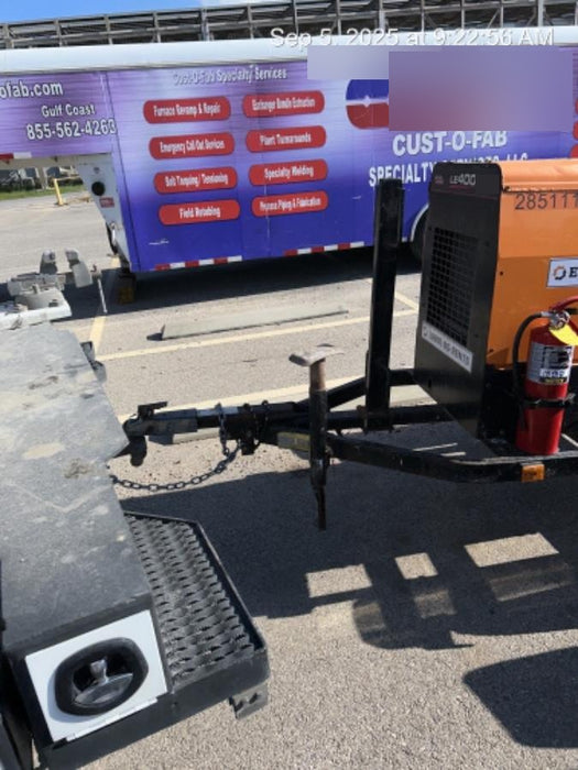 2022 Lincoln Electric LE400 Kubota V1505, Trlr, Cable Rack, Light Kit, ES Decals, T3