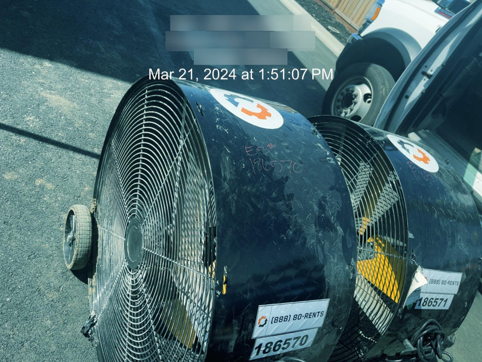 2021 MASTER 36" Drum Fan