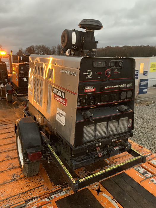 2021 Lincoln Electric Air Vantage 566 Air Vantage 566X Ready Pak 3 (includes trailer, cable rack, fender light kit); no telematics