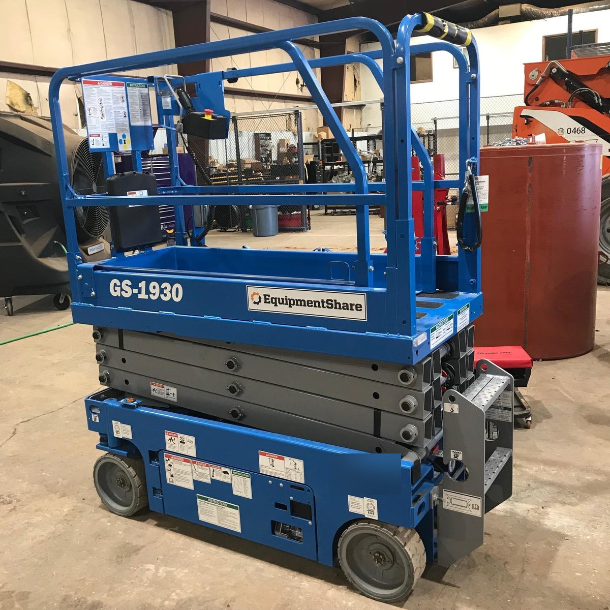 2019 Genie GS-1930 Fixed rails with chain Entry