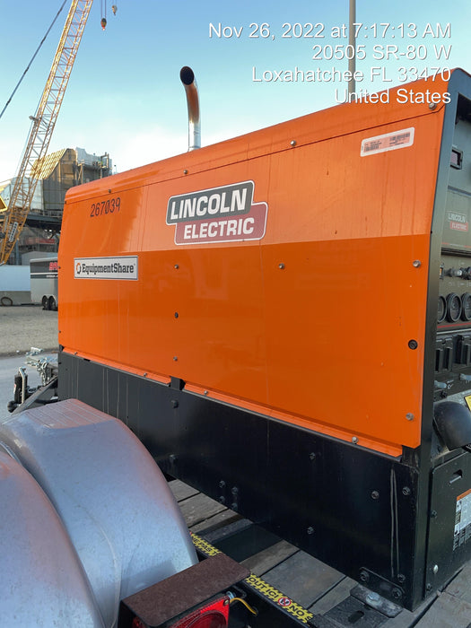 2022 Lincoln Electric LE400 Kubota V1505, Trlr, Cable Rack, Light Kit, ES Decals, T3