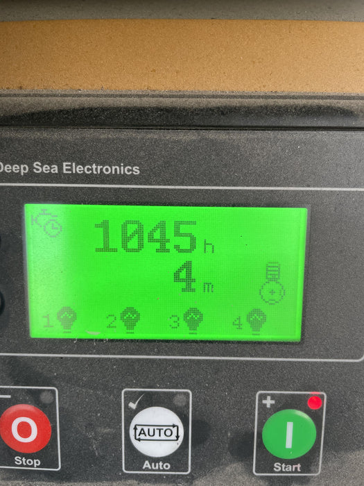 2022 Allmand NLV3GR (4) LED Light Fixture 350W, 23' Vertical Mast, 3kW Prime, Towable, Deep Sea L401, Leveling Jacks, Yanmar T4F 5.8hp