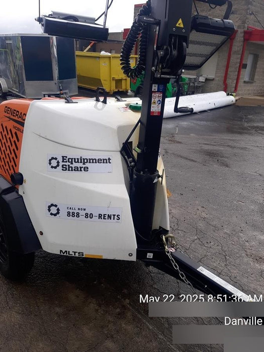 2024 Generac MLT2 Diesel, Flex Switch 120V Input, Powerzone Controller, 
(4) 320W LED Lights, 4kW Generator, 39.9 Gal Fuel Tank, 2" Ball, T3