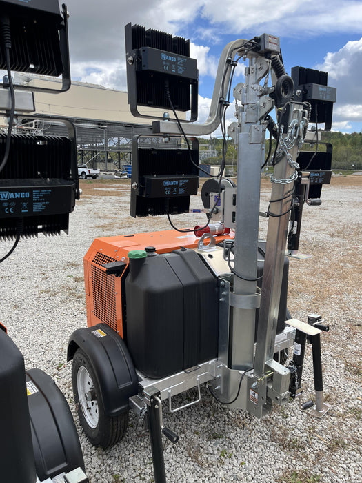 2024 Wanco WLTT-4MM4K Diesel, Deep Sea Controller, Shore Power Plug, Auto Start, (4) 350W LED Floodlights, 4kW Generator, 60 Gal Fuel Tank, 2" Ball, T3