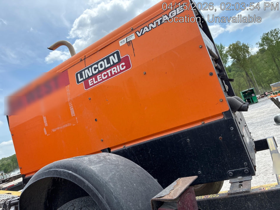 2021 Lincoln Electric Vantage 322 Vantage 322 Ready Pak 3 w/ Decals, ORANGE (includes trailer, cable rack, fender light kit) NO Telematics