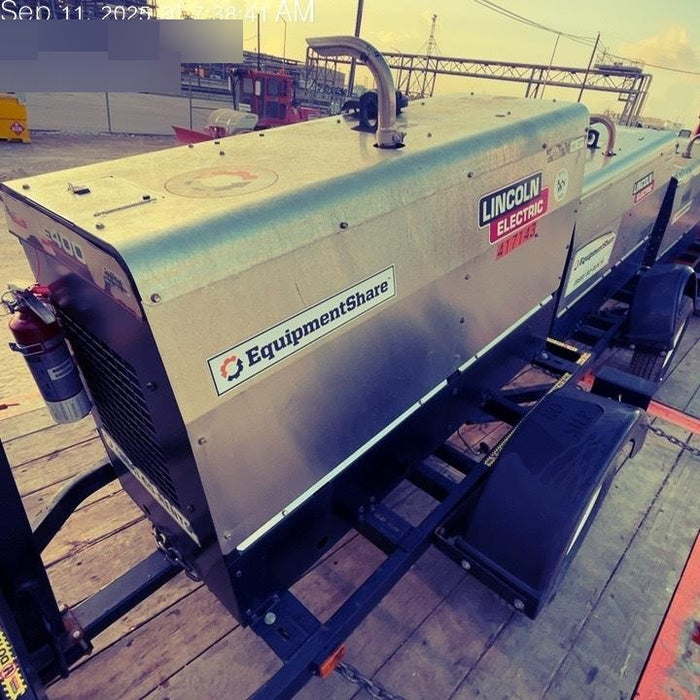 2024 Lincoln Electric LE400 Kubota V1505, Trlr, Cable Rack, Light Kit, ES Decals, T3