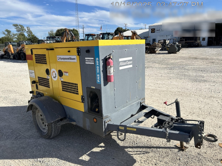 2020 ATLAS COPCO PAS 100 HF CS Enclosed