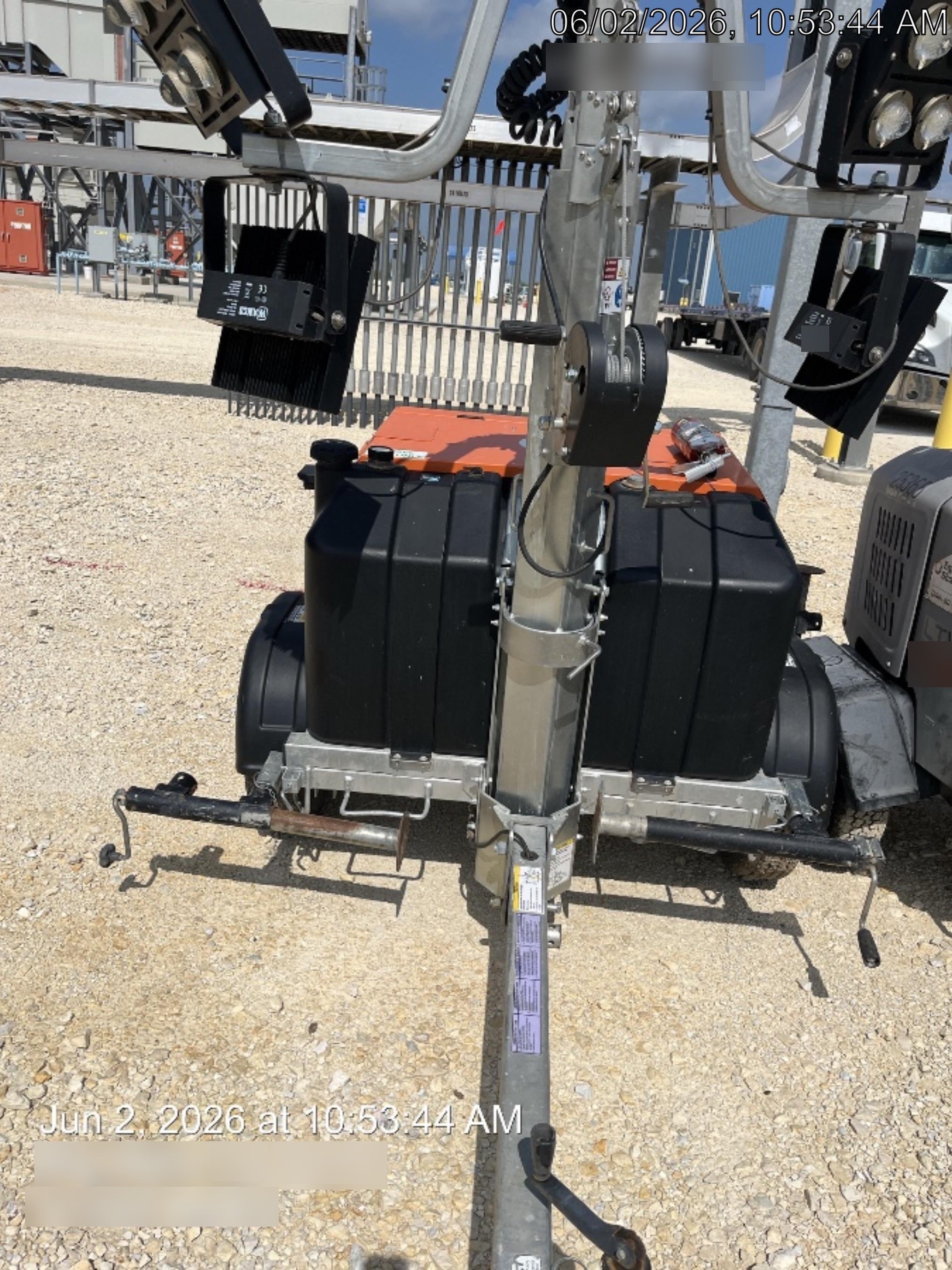 2024 Wanco WLTT-4MM4K Diesel, Deep Sea Controller, Shore Power Plug, Auto Start, (4) 350W LED Floodlights, 4kW Generator, 60 Gal Fuel Tank, 2" Ball, T3