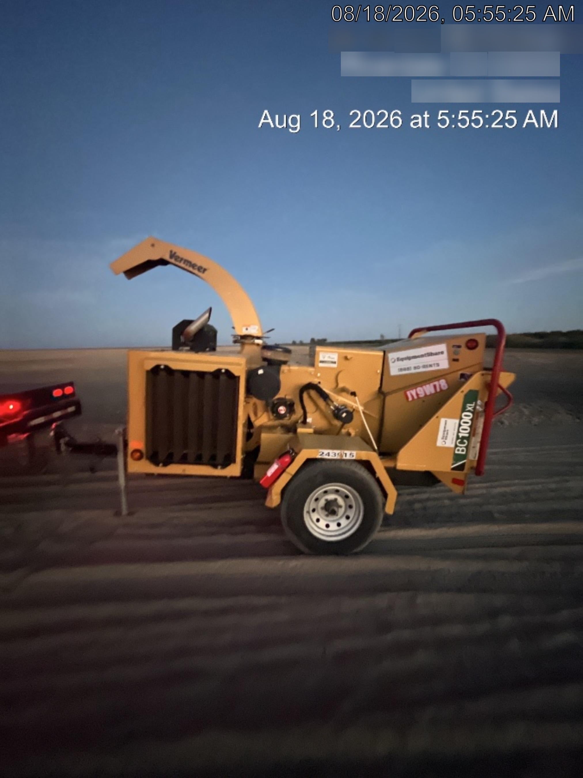 2022 VERMEER BC1000XL Diesel