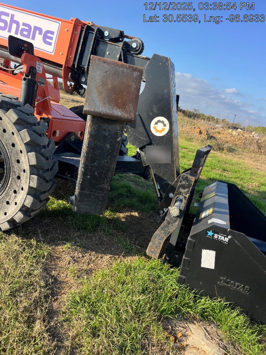 2018 Skytrak 10054 Skytrak 10054 10K Telehandler w/Open ROPS Solid Tires, LED Work Lights, Rotating Beacon, 60" Carriage/60" Forks