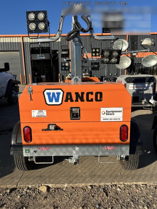 2024 Wanco WLTT-4MM4K Diesel, Deep Sea Controller, Shore Power Plug, Auto Start, (4) 350W LED Floodlights, 4kW Generator, 60 Gal Fuel Tank, 2" Ball, T3
