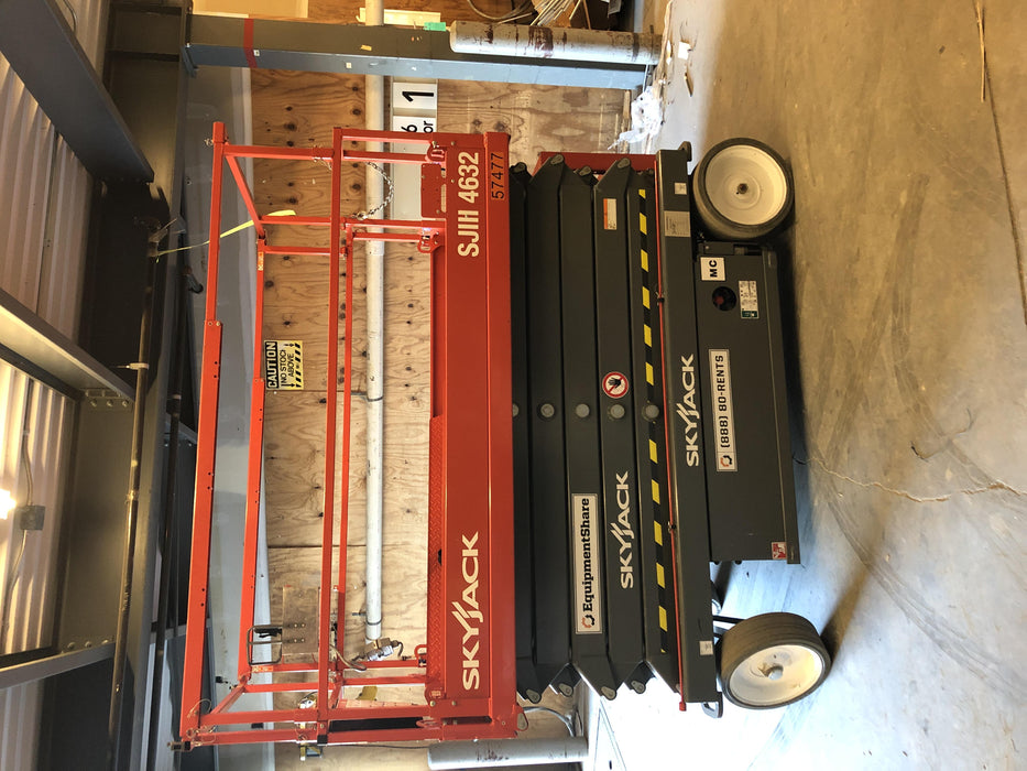 2018 Skyjack SJIII-4632 Standard Rental Specs