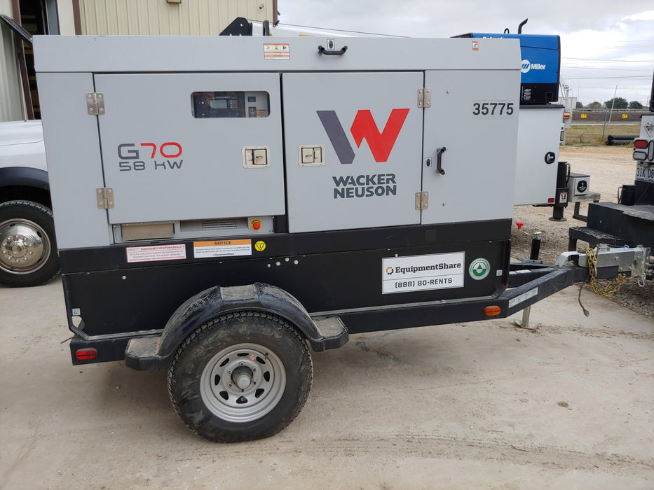 2019 WACKER NEUSON G70