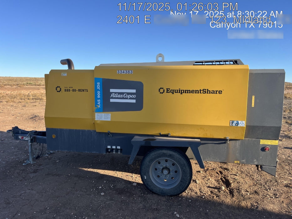 2023 ATLAS COPCO XAS 900